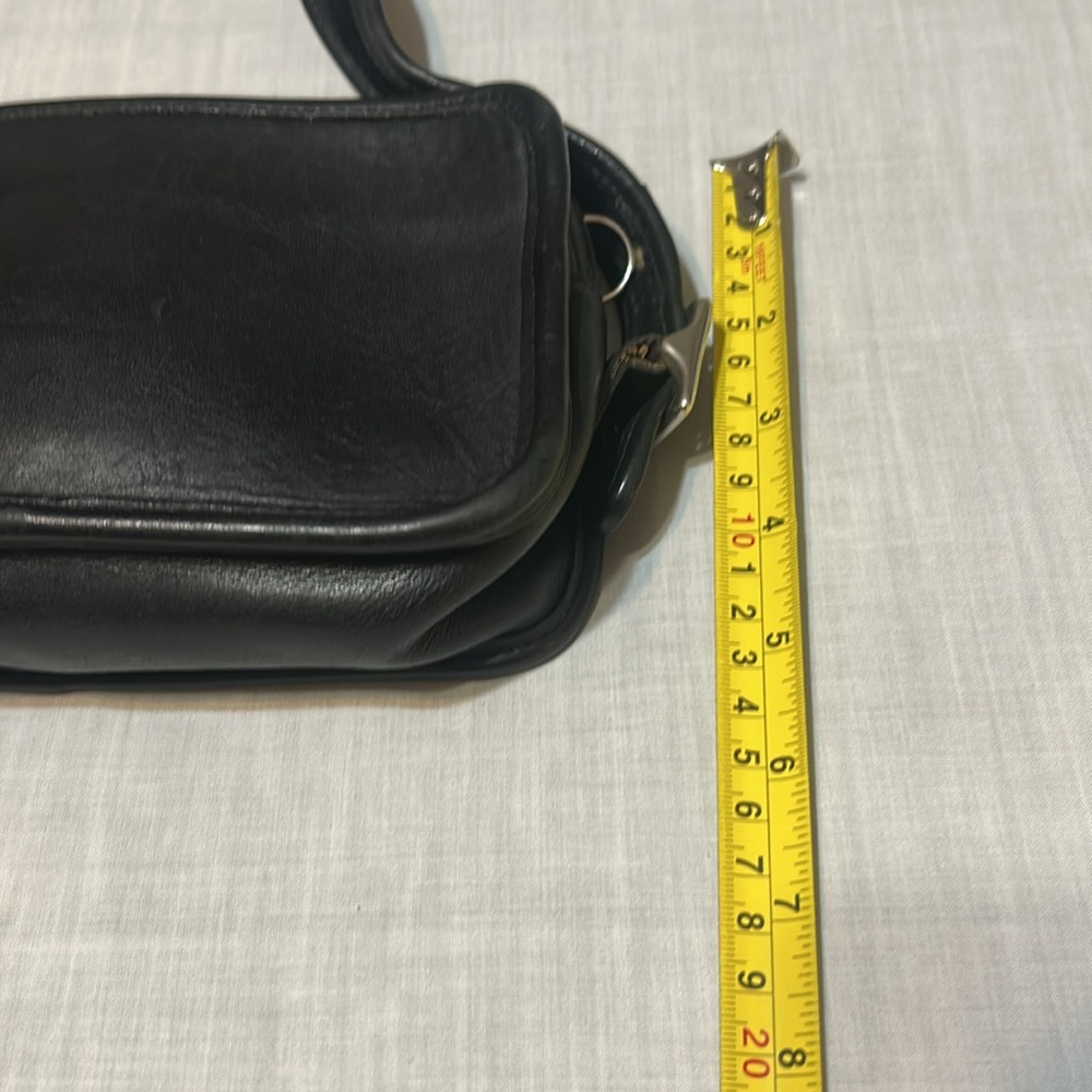 Coach Black Leather Crossbody Bag - Picture 10 of 15
